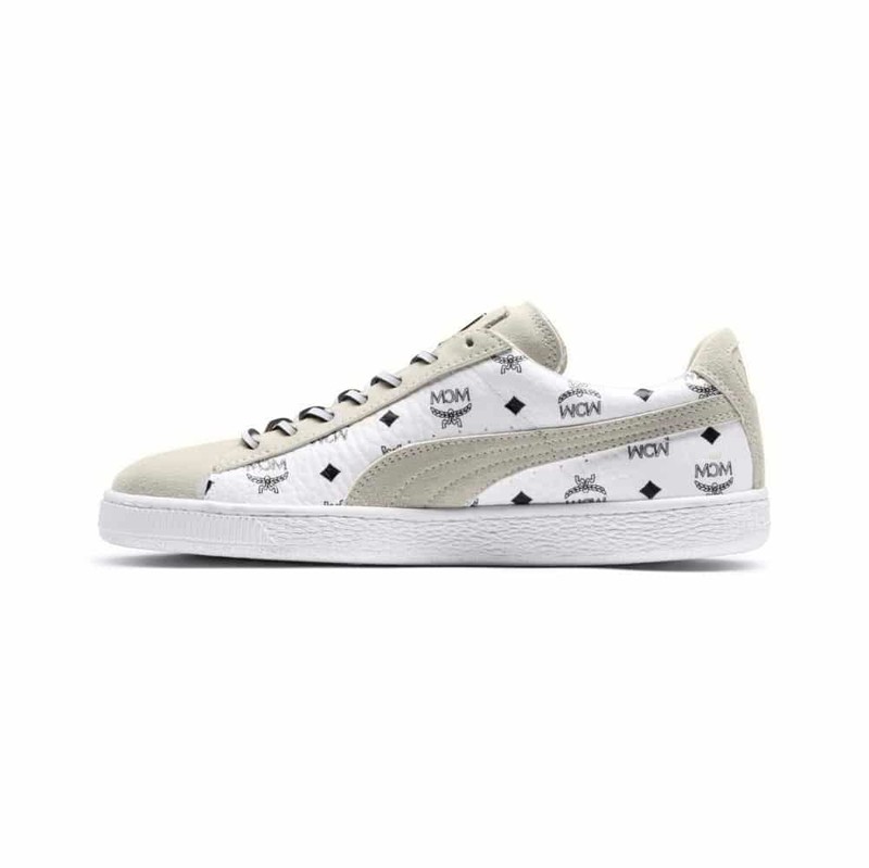 Mcm x puma on sale suede classic 50th white